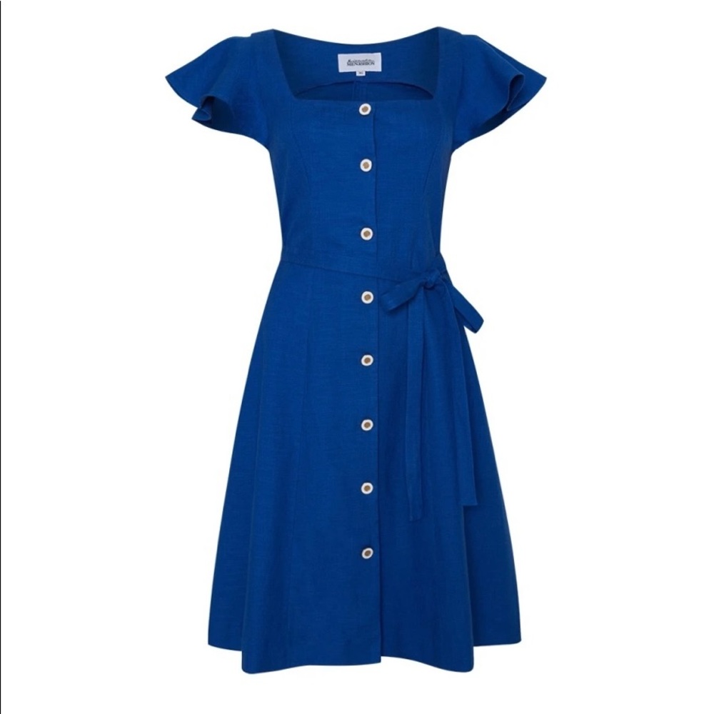 LINEN DRESS - Picture 4 of 6